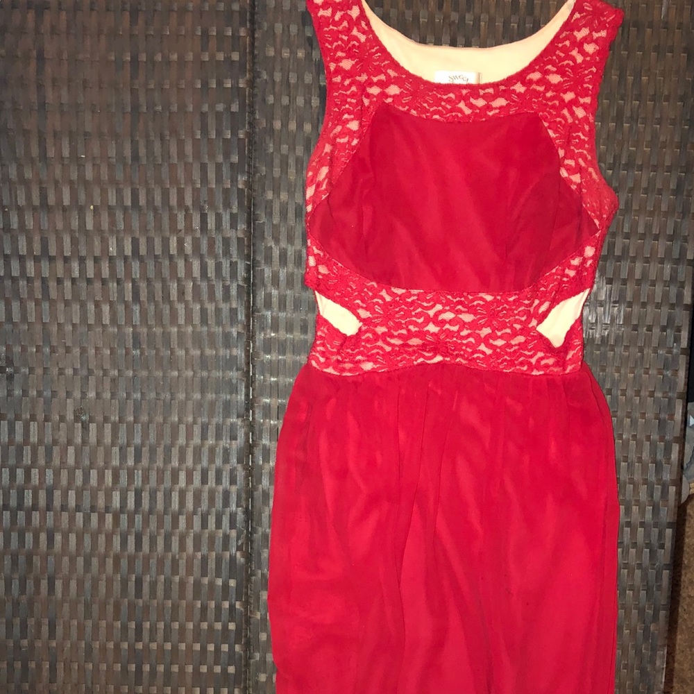 Sweet Storm Red Dress